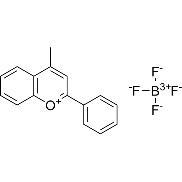 4-Methyl-2-phenylchromenylium tetrafluoroborate 155614-08-7
